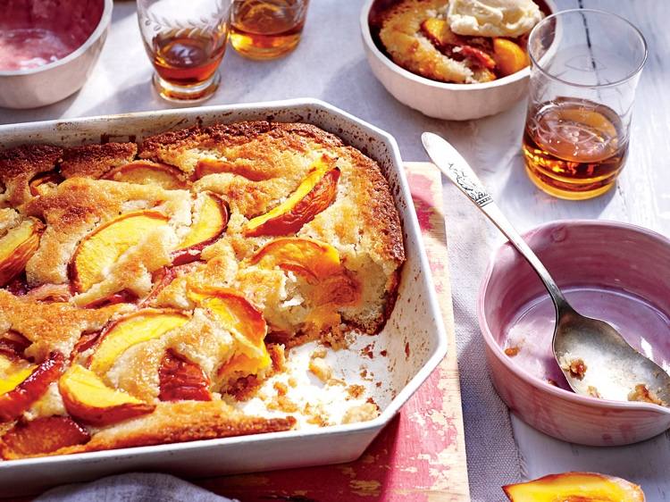 Förbereda persika tårta recept för sommar desserter