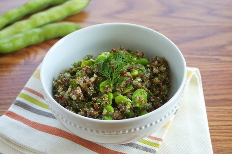 blanda vegetabiliska proteiner ordentligt kombinera bredböna quinoa