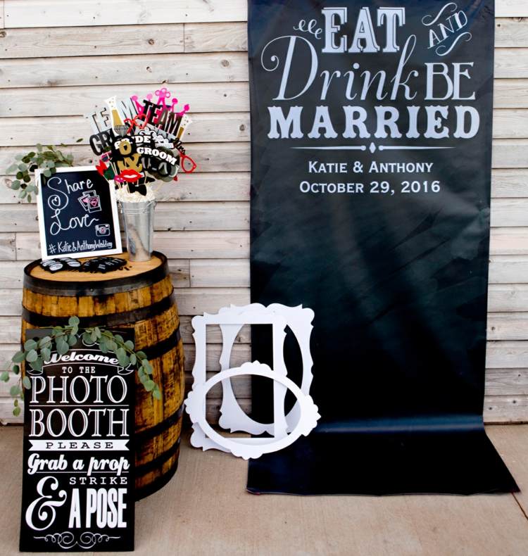 bakgrund photobooth bröllop gör dig själv rekvisita