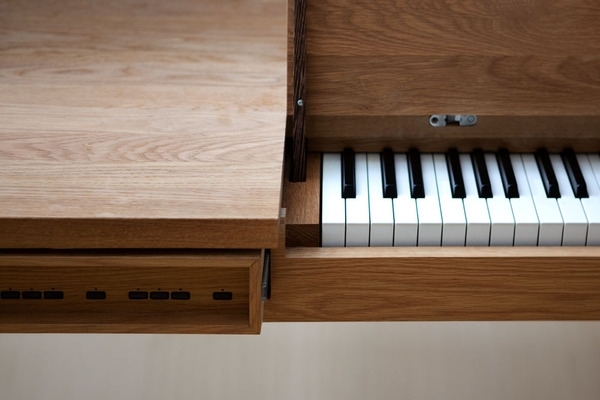 Designmöbler musikinstrumentbord-Georg Bohle pianotangentbord