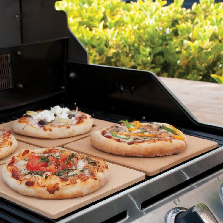Pizza grill pizza sten förbereda recept