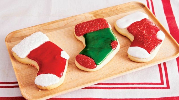 Cookies Kinder Chocolate Florsocker Icing Santa Boots