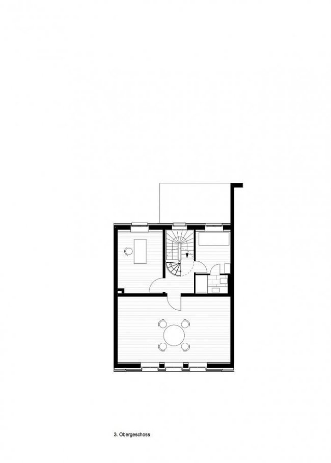 Övre plan Pünktchen-Haus planlösningar