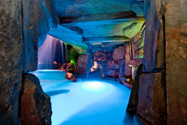 i huset stenbelysning cool idégrotta