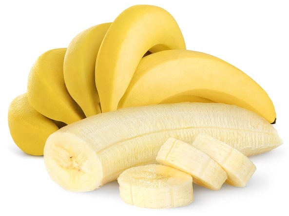 runsaasti kaliumia sisältävä banaani