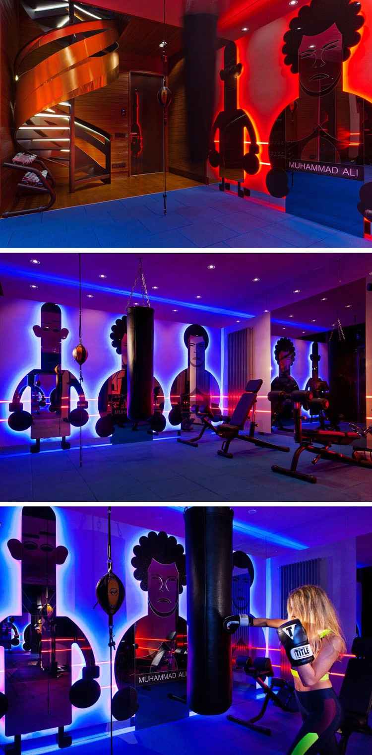 privat-gym-lådor-spegel-bakgrundsbelyst