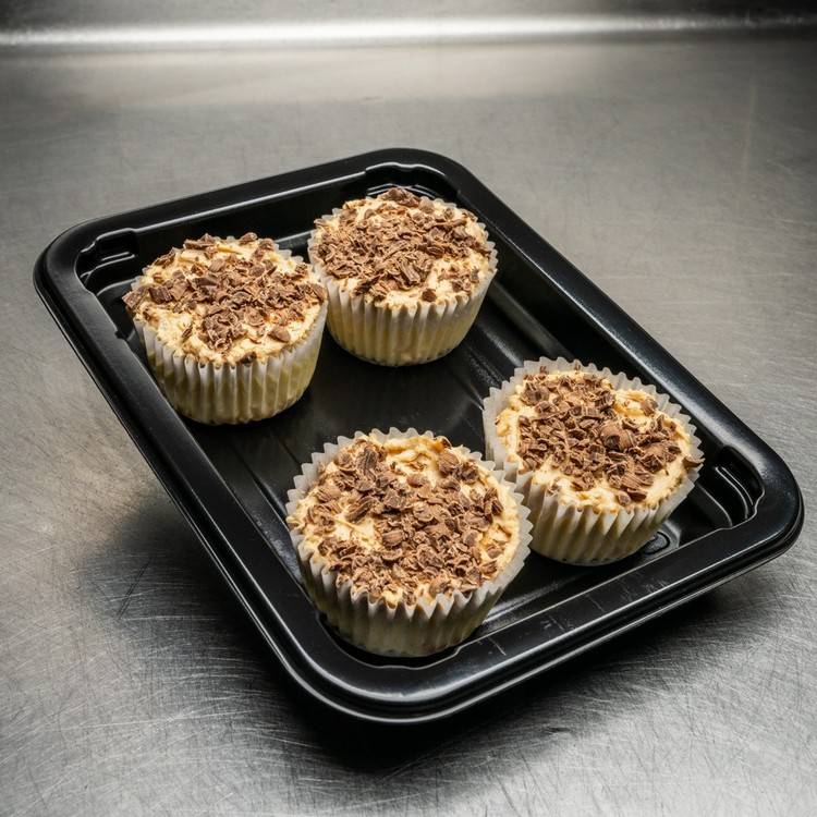 Creamy Protein Cheesecake Low Calorie Muffin Recept