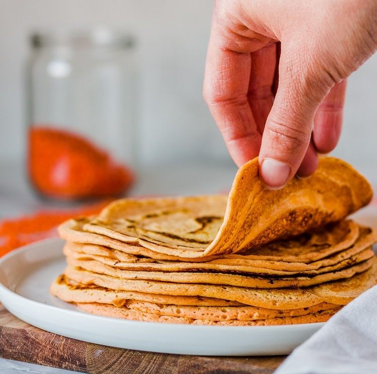 Red Lentil Fitness Wraps Lågkolhydrat Tortillas Recept