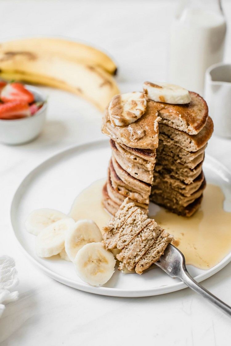 Pannkakor med proteinpulver och banan havregryn pannkakor recept