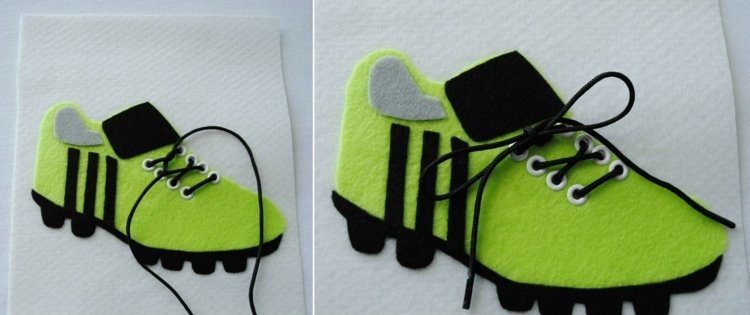 tyst-bok-filt-limning-lärande-att-knyta-sneakers-snören-slips