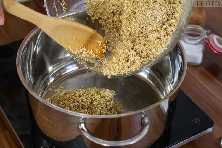 recept quinoa matlagning grundläggande recept skölj avlopp