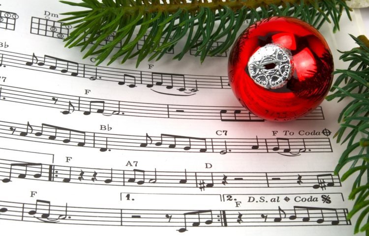 musik anteckningar julsånger text frågesporter för jul