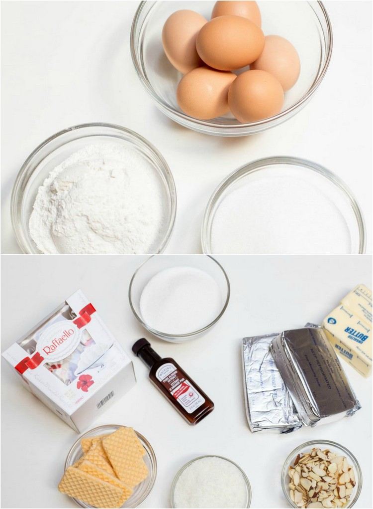 Raffaellokaka recept-ingredienser-beredning-utan-grädde-smörkräm