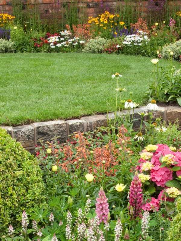 Vårblommans gräsmatta designidéer