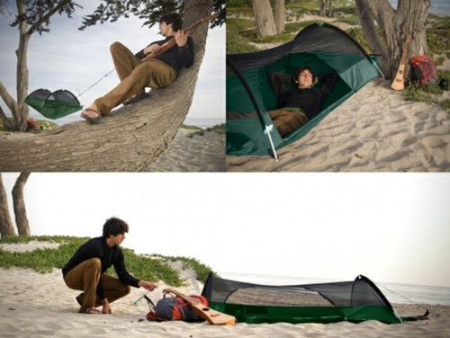 Uppblåsbara tält Strandcampingdesigner