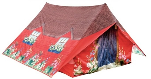 Pyramid tält design japanska mönster familjer