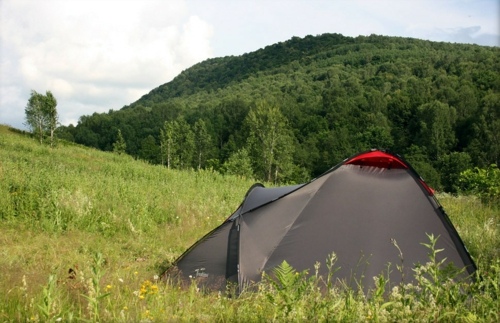 Camping camping tips tält form