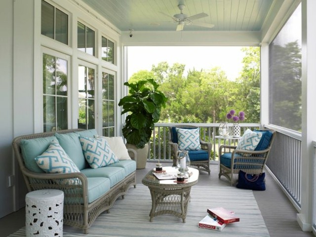 korg veranda soffa bord trä idéer