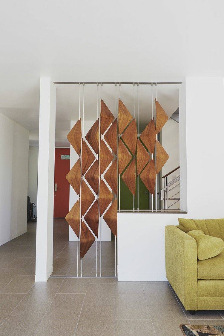 vardagsrumstrappa 3d rumsavdelare designidéer trä