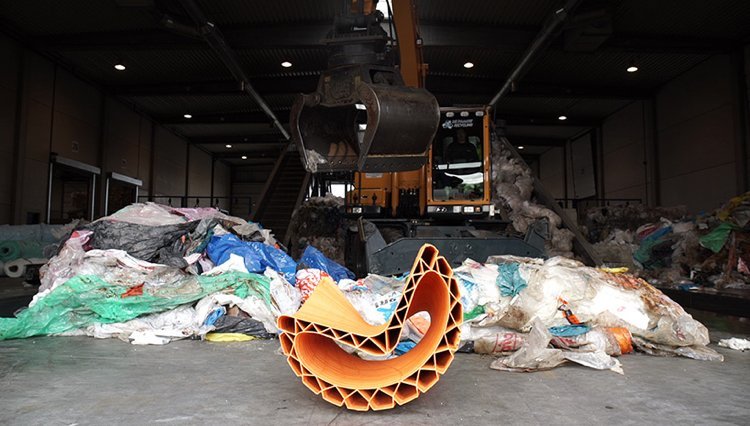 återvinning möbler plastavfall 3d -utskrift sittplatser