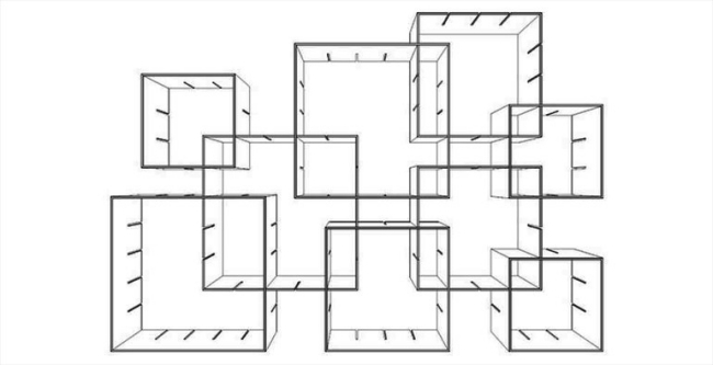 Kubshylledesignmodul Trends Vägghyllessystemmönster Florian-Groß