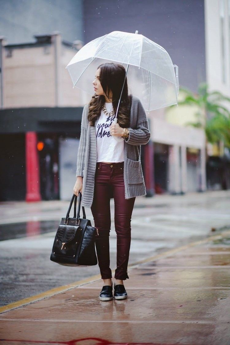 Rain Outfit Summer Rainy Day Summer Outfits Idéer