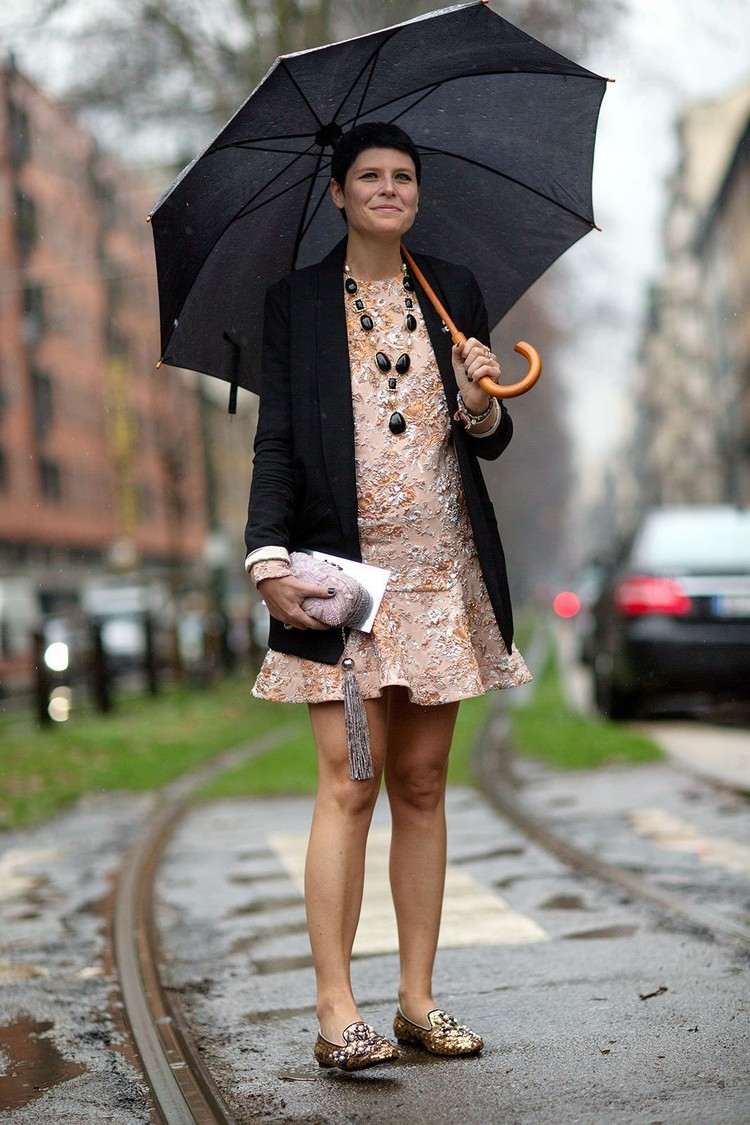 vad man ska ha på sig i regnigt väder i sommarblazers kombinerar idéer om regnkläder