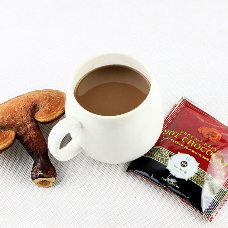reishi svamp köp ganoderma lucidum kaffe medicinska svampar hälsofördelar kaffedryck svamp kaffekopp svamp