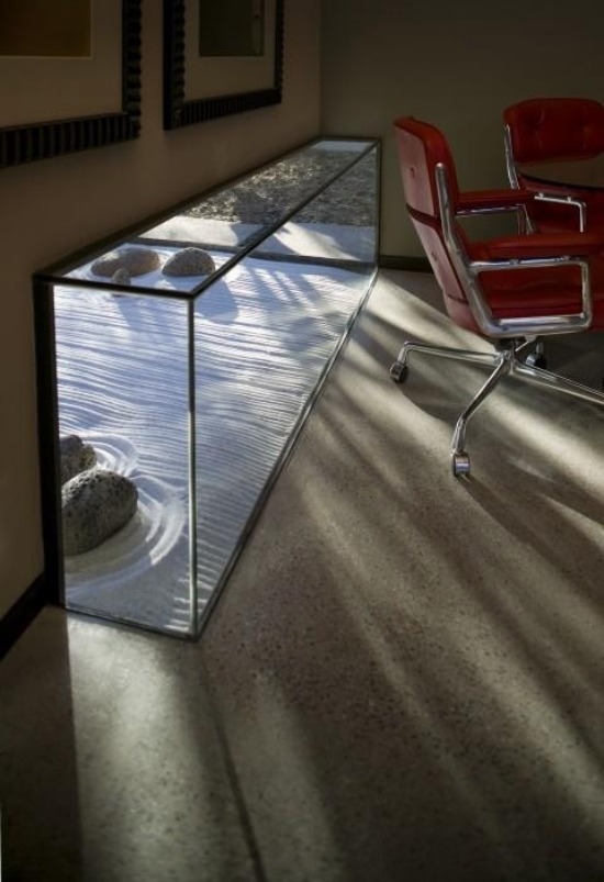inomhus trädgård glas låda idéer trädgård design för zen trädgård