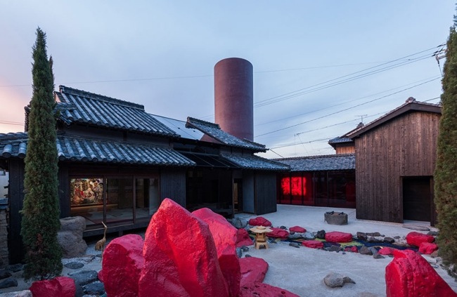 Japanese House Museum Modern Art teshima mosaikplattor yokoo-nagayama