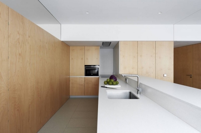 vardagsrum kök trä ö koriansk minimalistisk design
