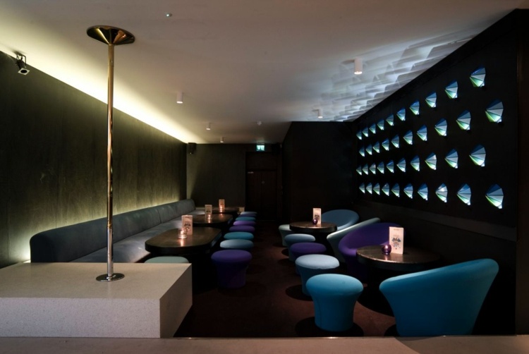 restaurang interiör lounge-indirekt-belysning-väggdekoration