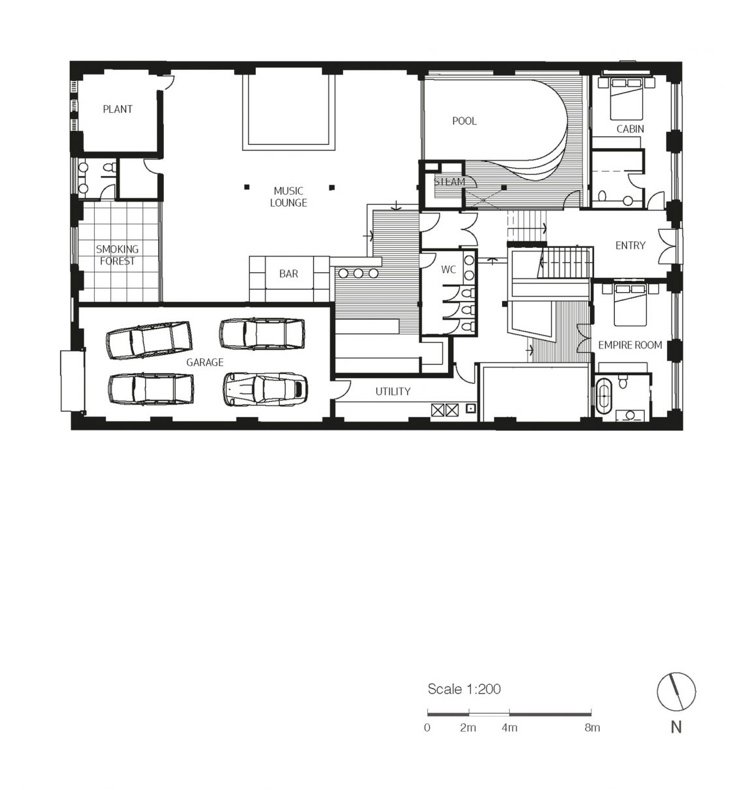 plan-hus-ombyggnad-gammalt lager-bottenvåning-källare-garage