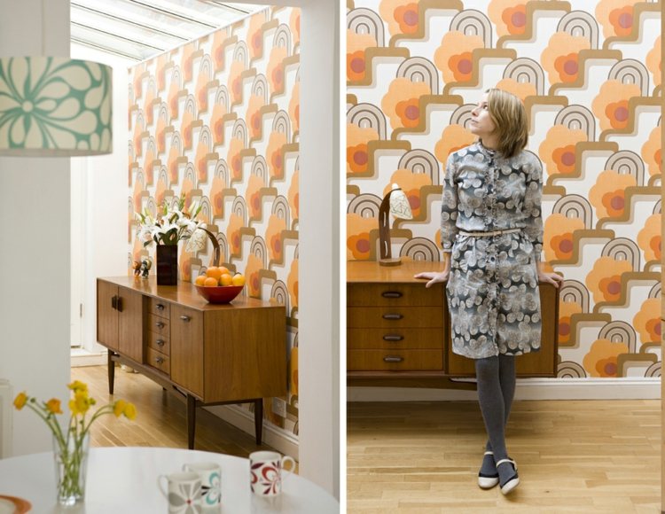 retro-vägg-design-70-tals-mönster-tapeter-original-stil