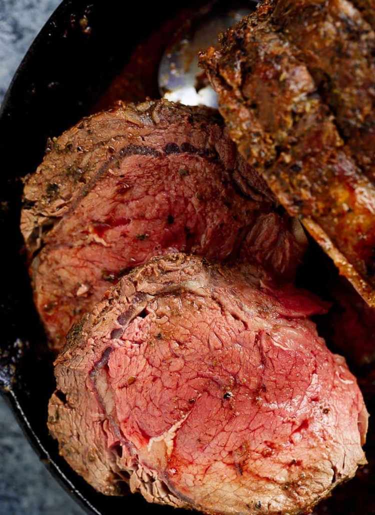 Roastbiff recept prime revben ört smör vitlök