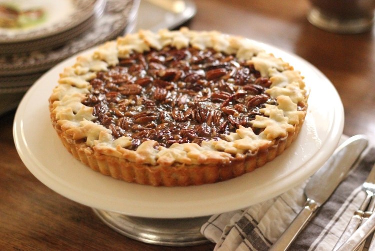 julmeny efterrätt pekannötkaka recept
