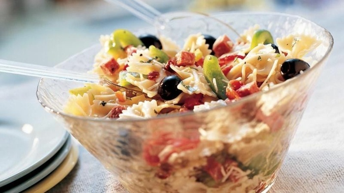 Förbered middag snabbrecept med pasta