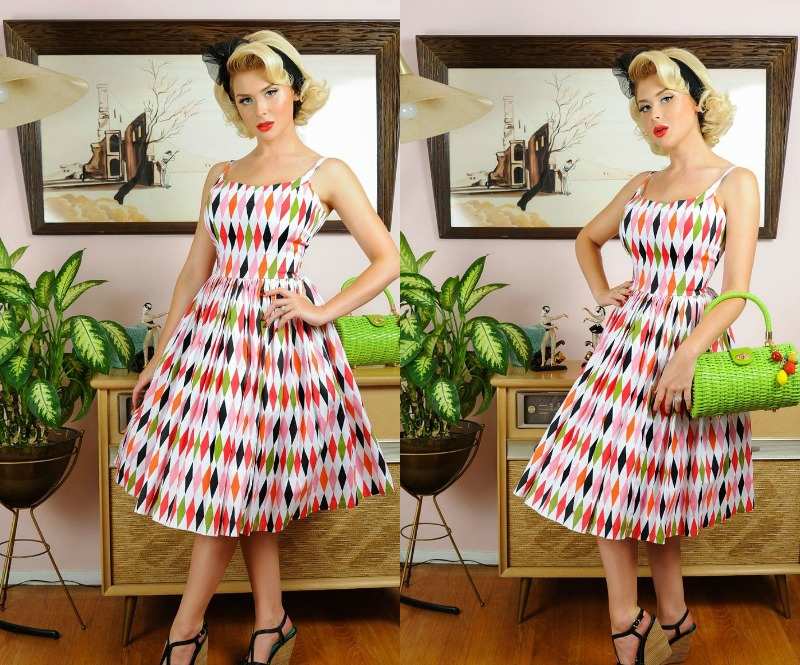 Rockabilly-klänningar-sommarsäsong-retro-vintage
