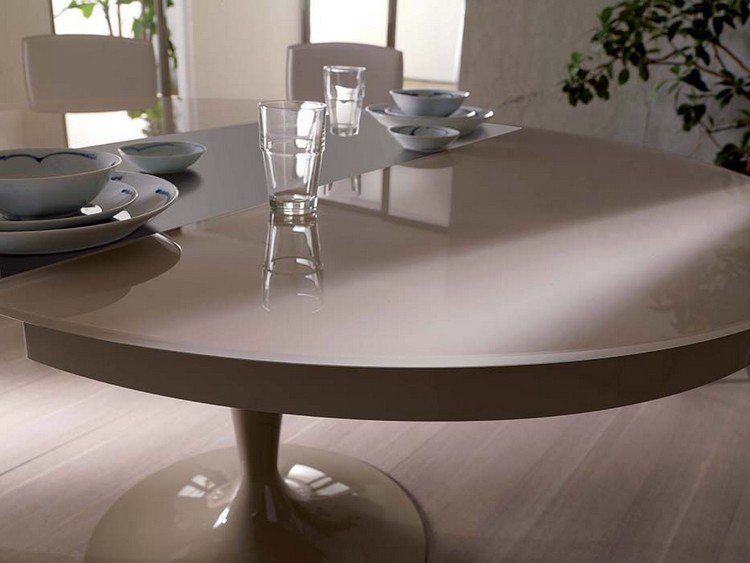 runda matbord-modern-utdragbar-beige-T310-ECLIPSE-Studio-Ozeta
