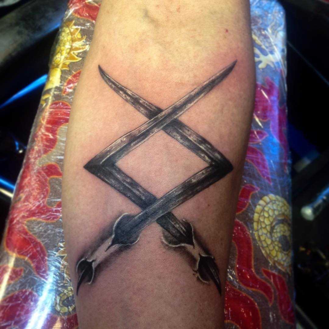 Viking tatuering design för män underarm tatuering motor