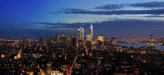 Murdoch penthouse med utsikt över New York