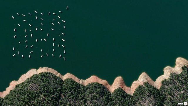 bilder satelliter New Bullards Bar Reservoirs california