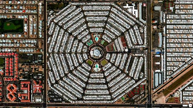 satellitbilder Mesa Arizona USA världen amerika
