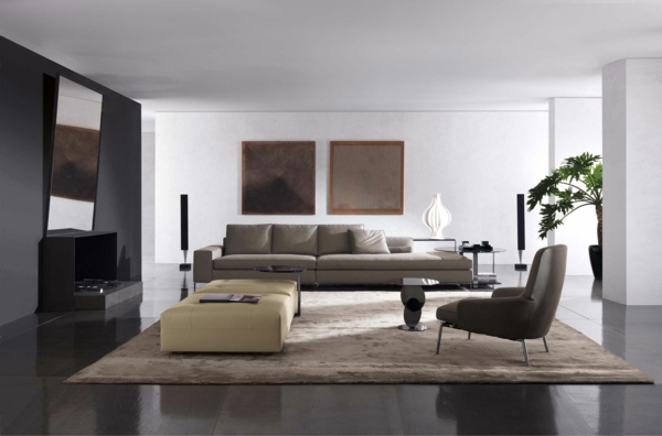 trendigt-möbler-vardagsrum-beige-brunt-färgschema