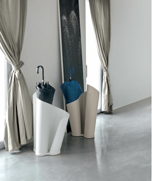 Italienska designer paraply stativ design