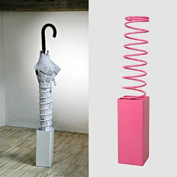 spiralparaplyställ vitrosa