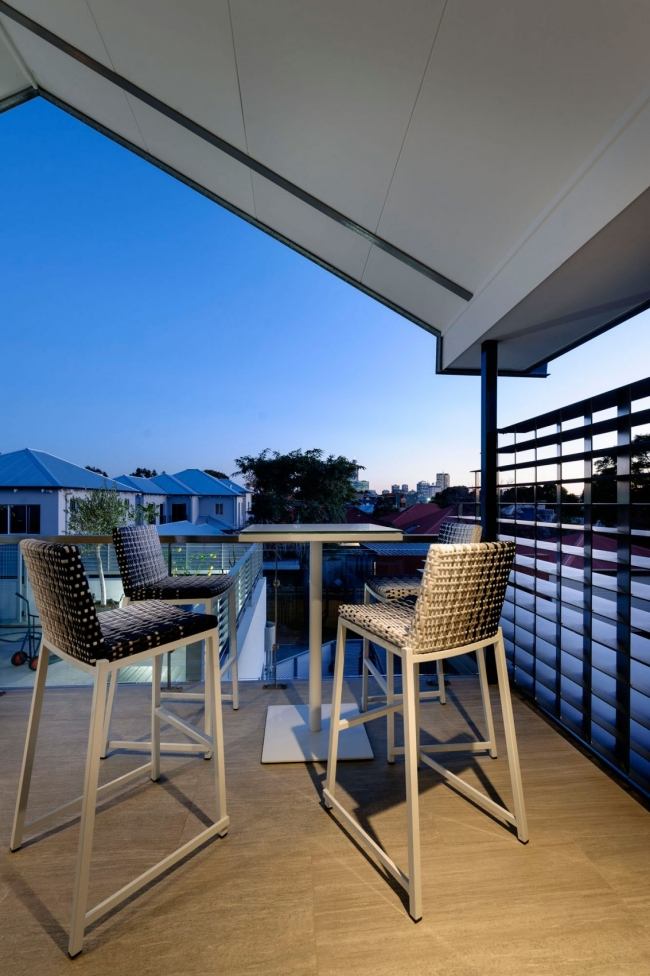 Chatsworth radhus australiens balkongstolar