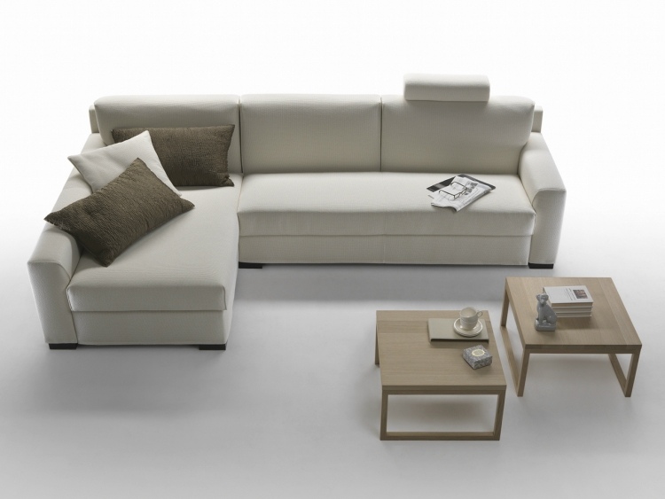 Bäddsoffa med sänglåda-hörn soffa-hörnsoffa-dröm-soffbord-grå