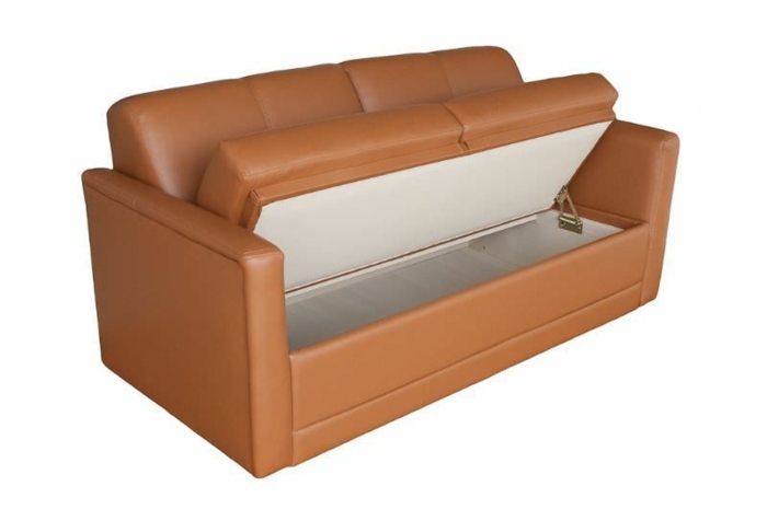 liten soffa-att-sova-i-orange