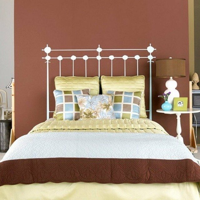 sänggavel säng original sovrum dekoration DIY